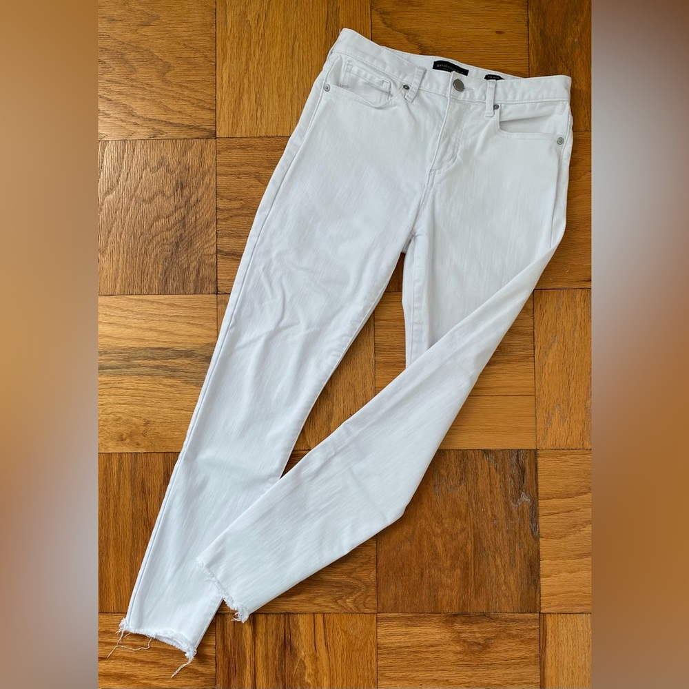 Banana Republic White Skinny Denim Size 25